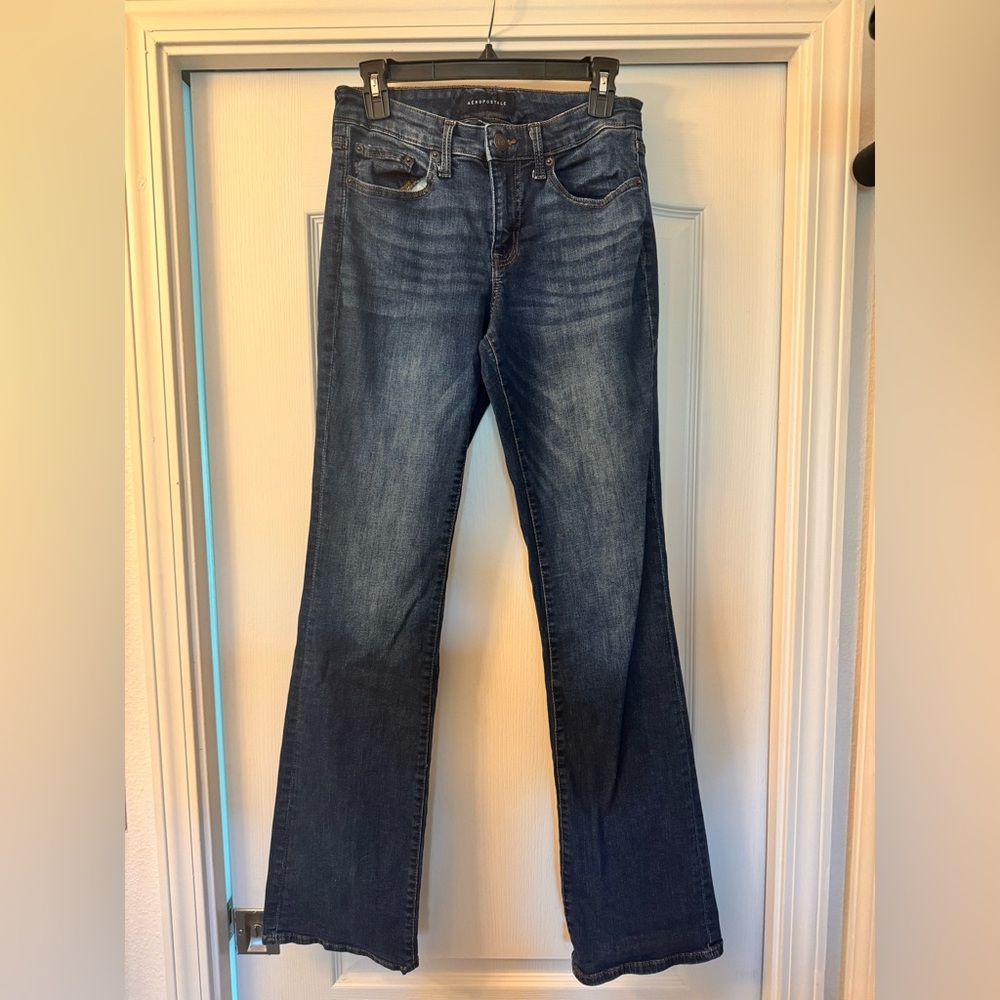 Aeropostale Mid Rise bootcut jean